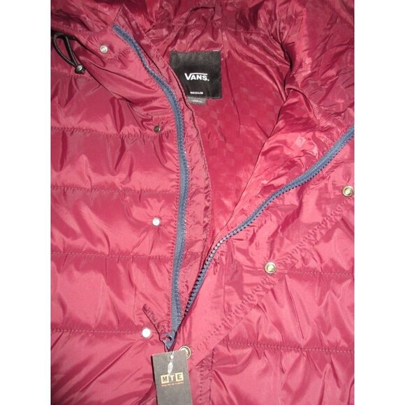 Vans Men's Hutton Anorak Puffer Pullover Jacket Dress Blues Port Royale NWT - Picture 7 of 7